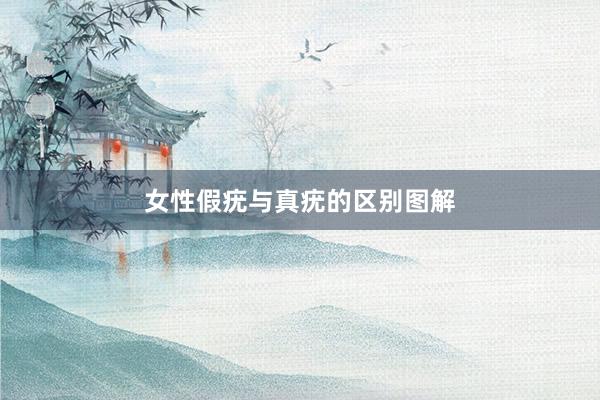 女性假疣与真疣的区别图解